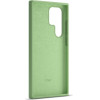 Etteri Silicone case for Samsung Galaxy S24 Ultra light green