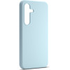 Etteri Silicone case for Samsung Galaxy S25 Plus light blue