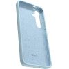 Etteri Silicone case for Samsung Galaxy S25 Plus light blue