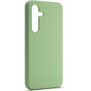 Etteri Silicone case for Samsung Galaxy S25 Plus light green