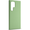 Etteri Silicone case for Samsung Galaxy S25 Ultra light green