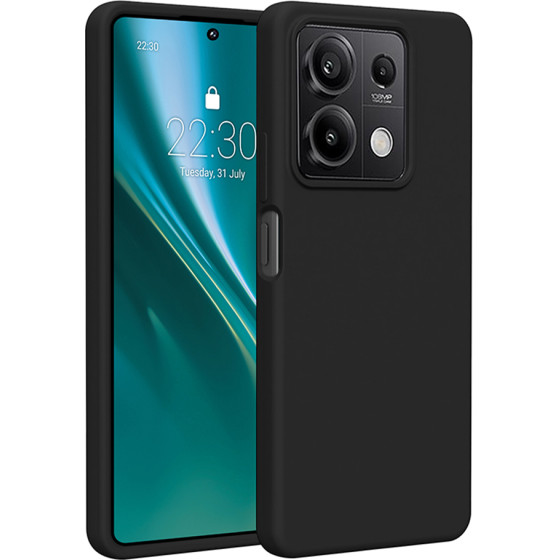 Etteri Silicone case for Xiaomi Redmi Note 13 5G black