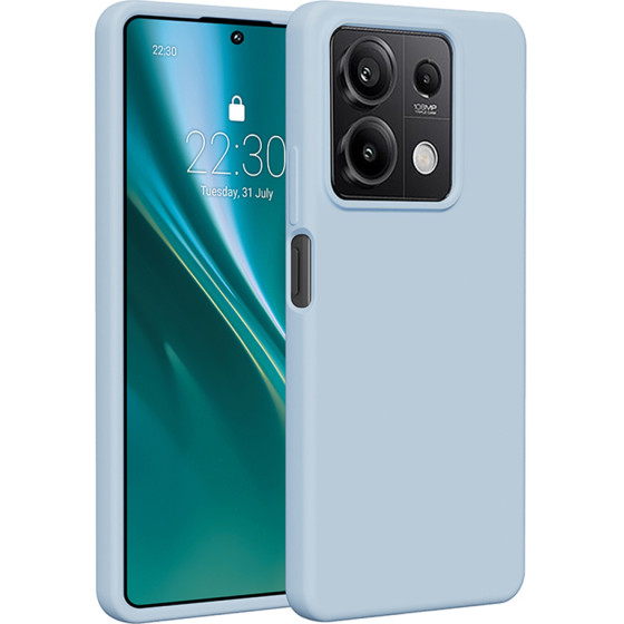Etteri Silicone case for Xiaomi Redmi Note 13 5G light blue