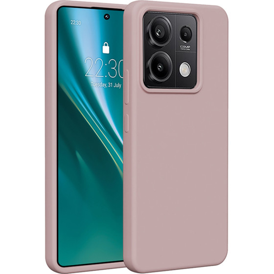 Etteri Silicone case for Xiaomi Redmi Note 13 Pro 5G light pink