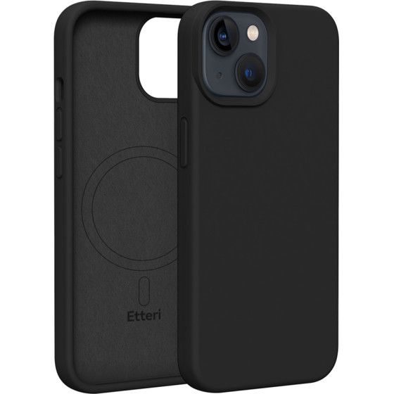 Etteri Silicone Mag case for iPhone 13 6,1'' black