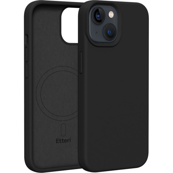 Etteri Silicone Mag case for iPhone 14 6,1'' black