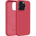 Etteri Silicone Mag case for iPhone 15 Pro Max 6,7'' raspberry
