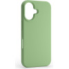 Etteri Silicone Mag case for iPhone 16 6,1'' light green