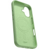 Etteri Silicone Mag case for iPhone 16 6,1'' light green