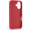 Etteri Silicone Mag case for iPhone 16 6,1'' raspberry