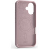Etteri Silicone Mag case for iPhone 16 Plus 6,7'' light pink