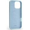 Etteri Silicone Mag case for iPhone 16 Pro Max 6,9'' light blue