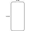 Etteri tempered glass 9D for iPhone 14 Pro 6,1''