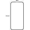 Etteri tempered glass 9D for iPhone 16 6,1''