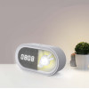 Forever Light Alarm clock with LED Bunny night light PURE FNL-05 INGRID white long