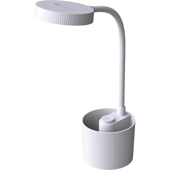 Forever Light Desk LED Lamp 5W with pen holder PURE FLB-20 AGNES white