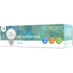 Forever Light LED Bulb E27 G45 2W 230v neutral white 5pcs