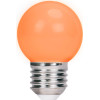 Forever Light LED Bulb E27 G45 2W 230v orange 5pcs
