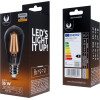 Forever Light LED Bulb Filament E27 ST64 4W 230V 2000K 400lm COG smoked