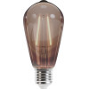 Forever Light LED Bulb Filament E27 ST64 4W 230V 2000K 400lm COG smoked