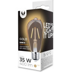 Forever Light LED Bulb Filament E27 ST64 4W 230V 2200K 400lm COG gold