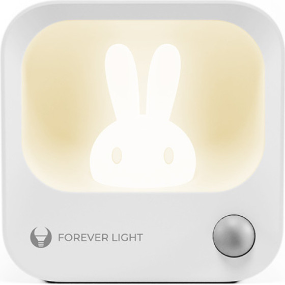 Forever Light LED BUNNY Night Lamp PURE FLC-10 LEA PIR white 500mAh
