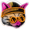 Forever Light Neon ART LED CAT DREAMER multicolor FLA04