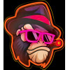 Forever Light Neon ART LED GANGSTA MONKEY multicolor FLA03