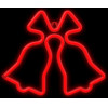 Forever Light Neon LED CHRISTMAS BELLS red FLNE17