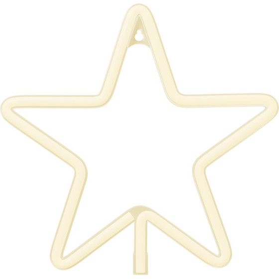 Forever Light Neon LED CHRISTMAS PENTASTAR warm white FLNE22