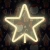 Forever Light Neon LED CHRISTMAS PENTASTAR warm white FLNE22