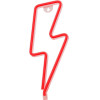 Forever Light Neon LED Light BOLT red Bat + USB FLNE06