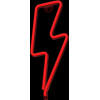 Forever Light Neon LED Light BOLT red Bat + USB FLNE06