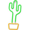 Forever Light Neon LED Light CACTUS orange green Bat + USB FLNE02