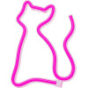 Forever Light Neon LED Light CAT pink Bat + USB FLNE04