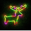Forever Light Neon LED Light ELK multicolor Bat + USB FLNE12