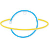 Forever Light Neon LED Light SATURN yellow blue Bat + USB FLNE11