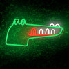 Forever Light Neon PLEXI LED JURASSIC CROC green FLNJ03