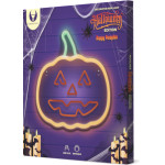 Forever Light Neon PLEXI LED HAPPY PUMPKIN orange green FPNE10