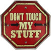 Forever Light RETRO Metal Sign LED Don't Touch
