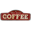 Forever Light RETRO Metal Sign LED Fresh Brewed Coffee