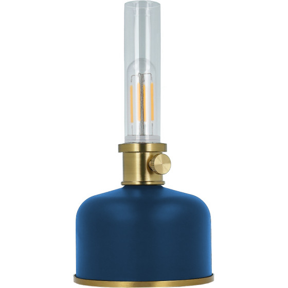 Forever Light Retro Petroleum LED Lamp blue FLR-35