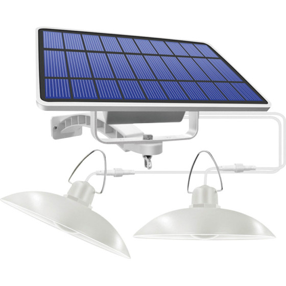 Forever Light Solar LED Double Lamp SUNARI FLS-80 6W 520lm 4500K 5500mAh Li-Ion