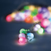 Forever Light String Light Solar LED FROSTED BALLS SFB62 6,5m 30 balls multicolor