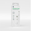 Forever Recycling cable 2w1 1,5m 3A USB-C - USB-C + USB-A KR2W1-00 white