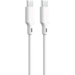 Forever Recycling cable USB-C - USB-C 1,5m 3A KR15-CC-00 white
