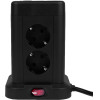 Huslog Vertical Extension Cord with USB