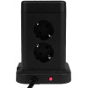 Huslog Vertical Extension Cord with USB