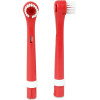 Psi Patrol Set of 2 electric toothbrush heads Marshall - red