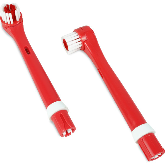 Psi Patrol Set of 2 electric toothbrush heads Marshall - red